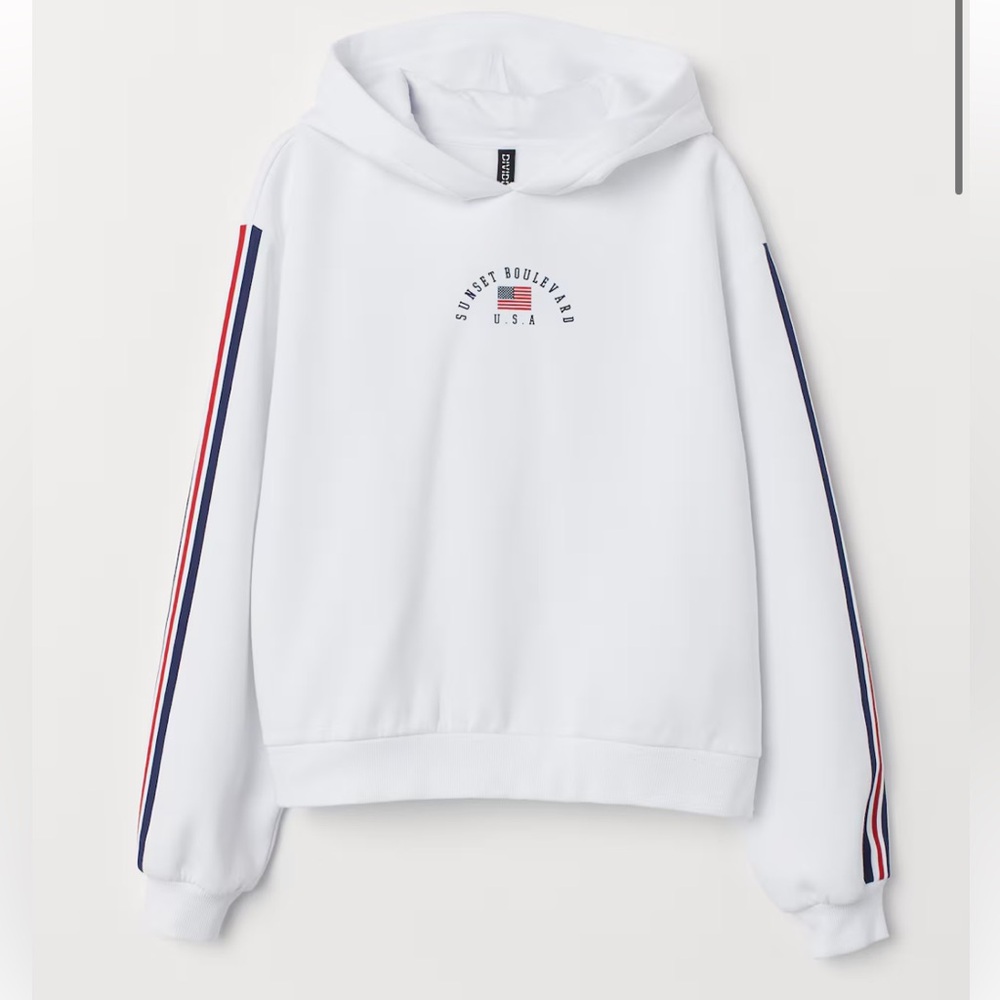 Long sleeve sunset boulevard hoodie